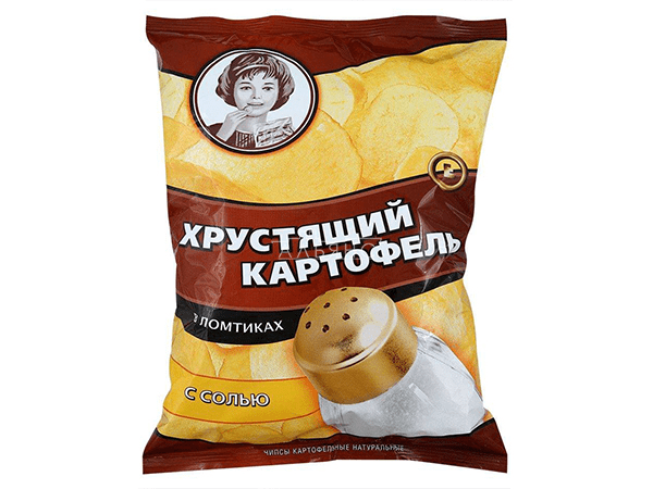 Картофельные чипсы "Девочка" 160 гр. в Хабаровске
