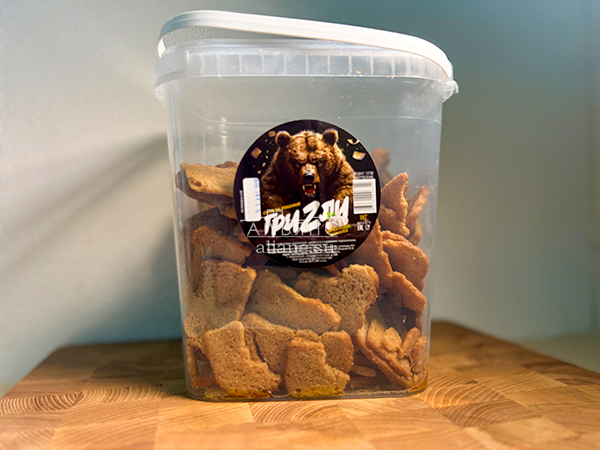 Ведро Ржаные гренки с чесноком в Хабаровске