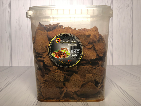 Ржаные гренки со вкусом шашлыка в Хабаровске