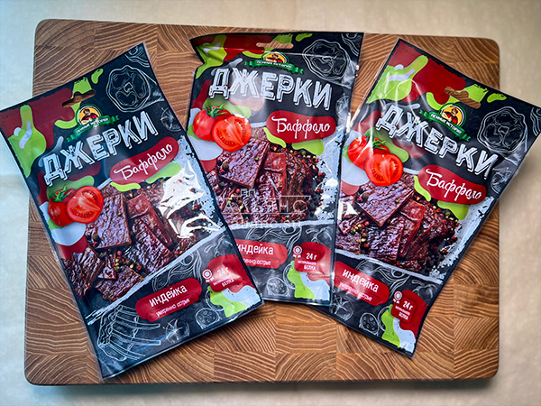 Джерки из индейки "Баффало" 45 гр. в Хабаровске