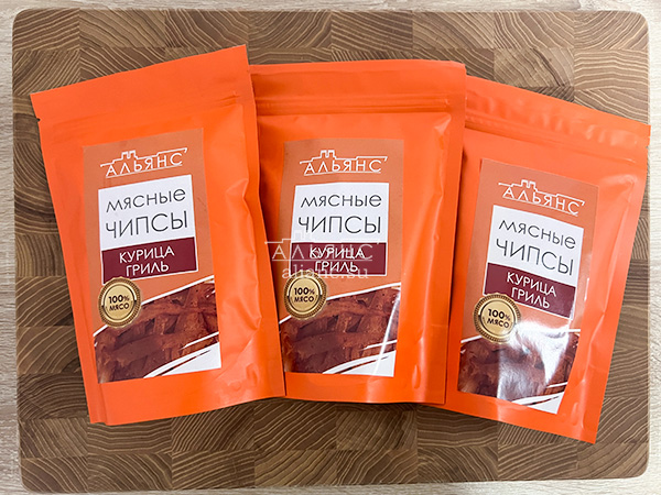 Мясо (АЛЬЯНС) вяленое курица "Гриль" 50 гр. в Хабаровске
