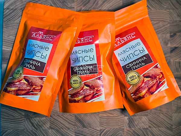 Мясо (АЛЬЯНС) вяленое свинина "Гриль" 50 гр. в Хабаровске