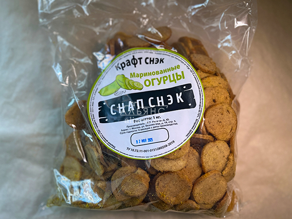 Снапсы ПШЕНИЧНЫЕ "Маринованные огурцы" в Хабаровске