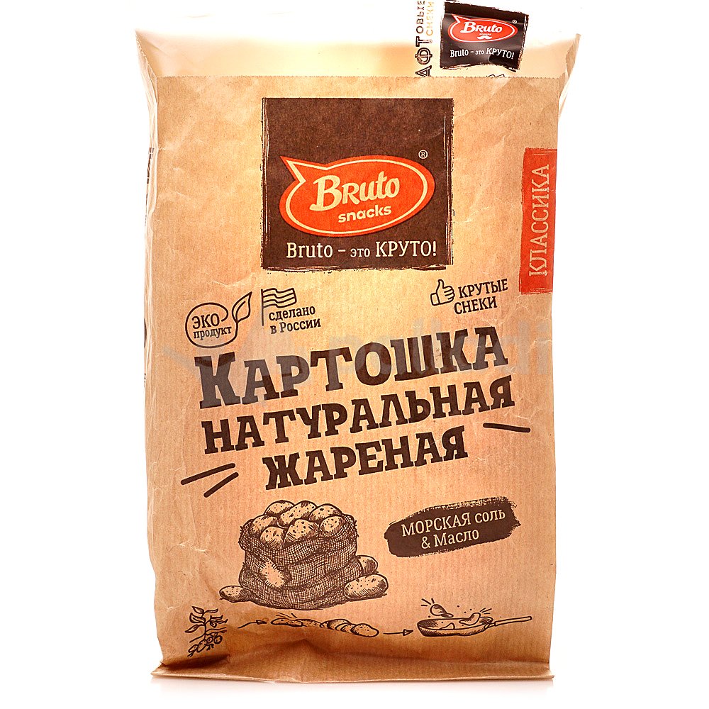 Картофель «Бруто» с солью 70 гр. в Хабаровске